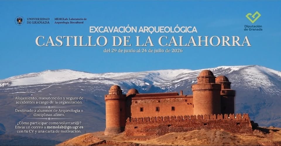 Excavación arqueológica en el Castillo de La Calahorra