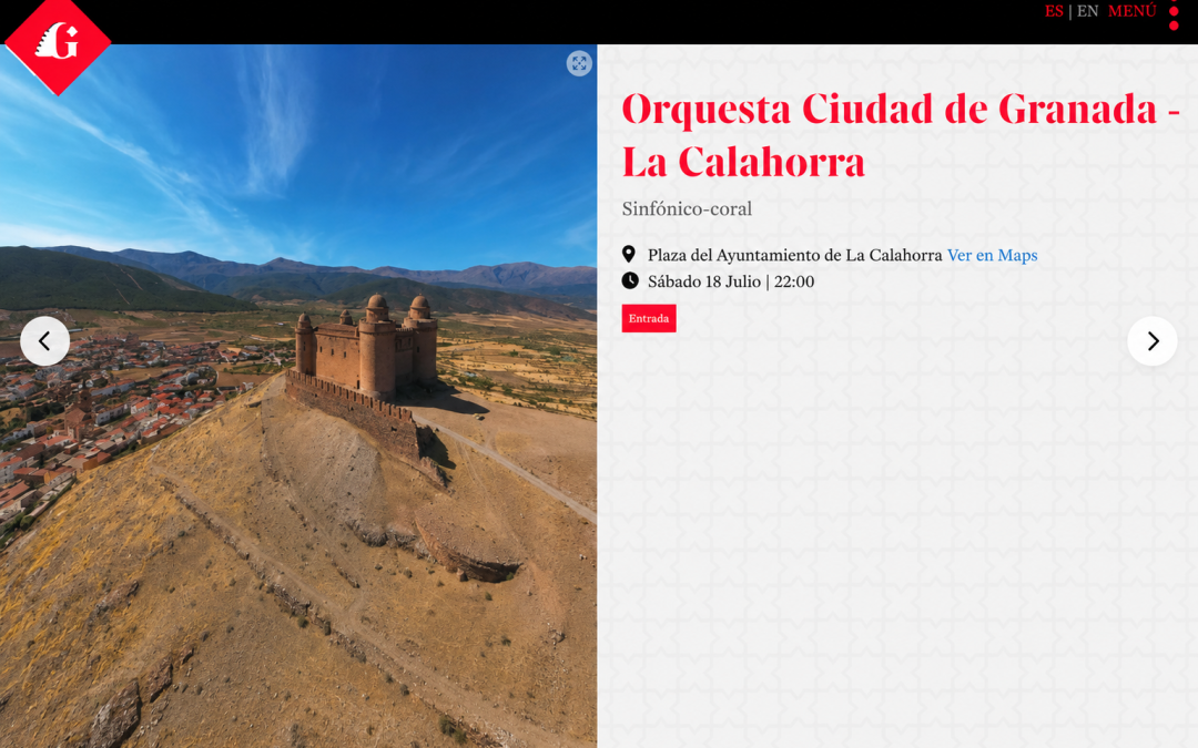 La Calahorra despierta interés: las entradas ya figuran agotadas