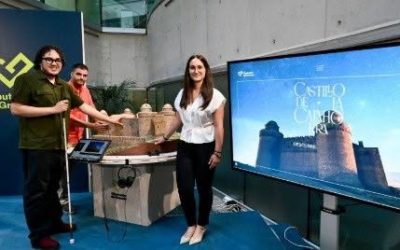 Nueva maqueta accesible del Castillo de La Calahorra